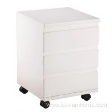 Elegant Bed Side Cabinet with wheels